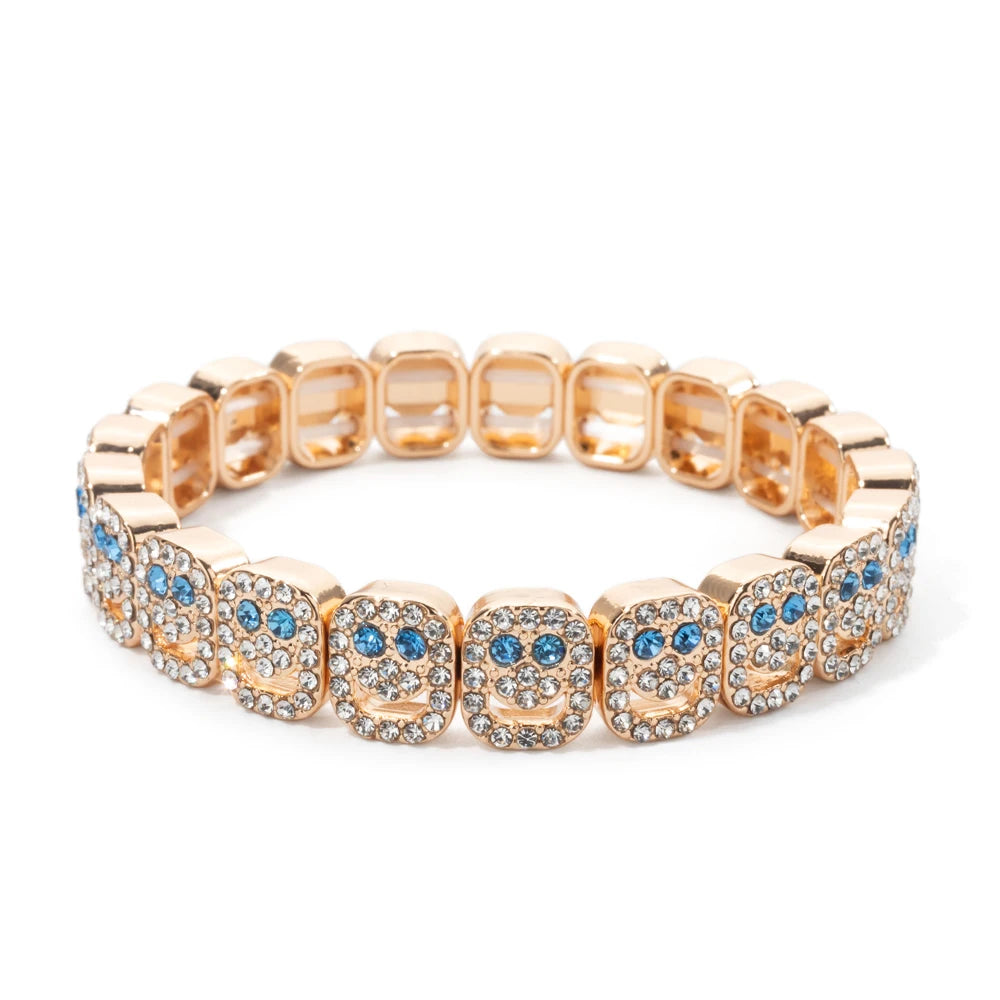 Extremely Happy Pave Bracelets