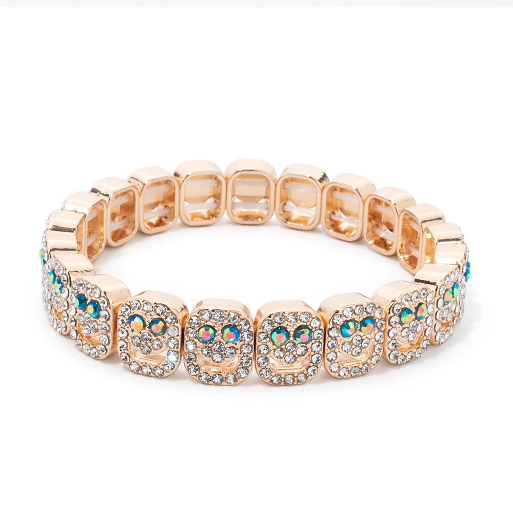 Extremely Happy Pave Bracelets