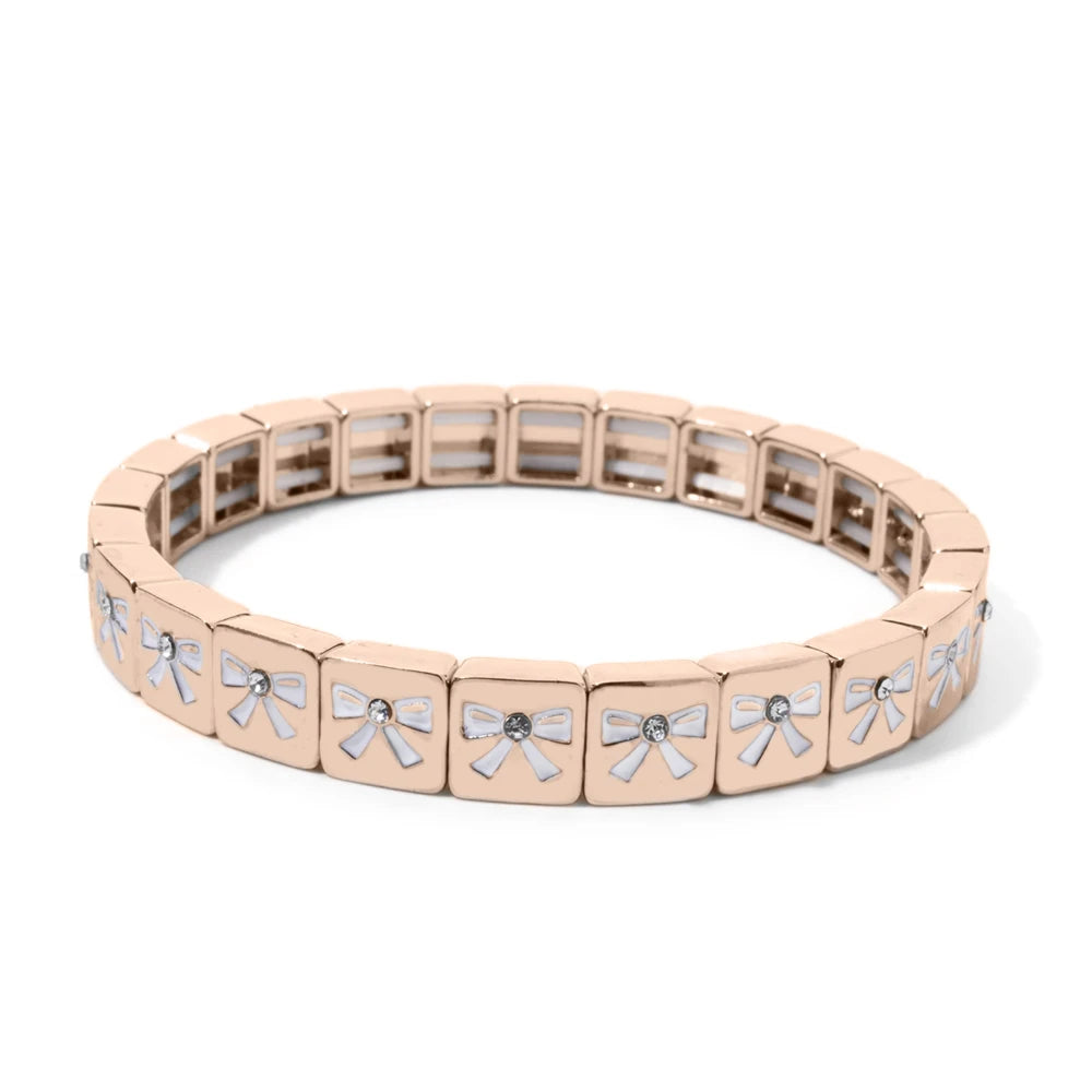 2025 New Cloude Love Sparkle Happy Face Bangle For Women Gold Color Paved Diamond Bracelets