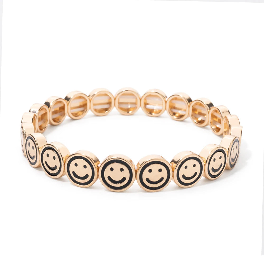 2024 New Rhinestone Happy Bangle For Women Diamond Hand Accessory