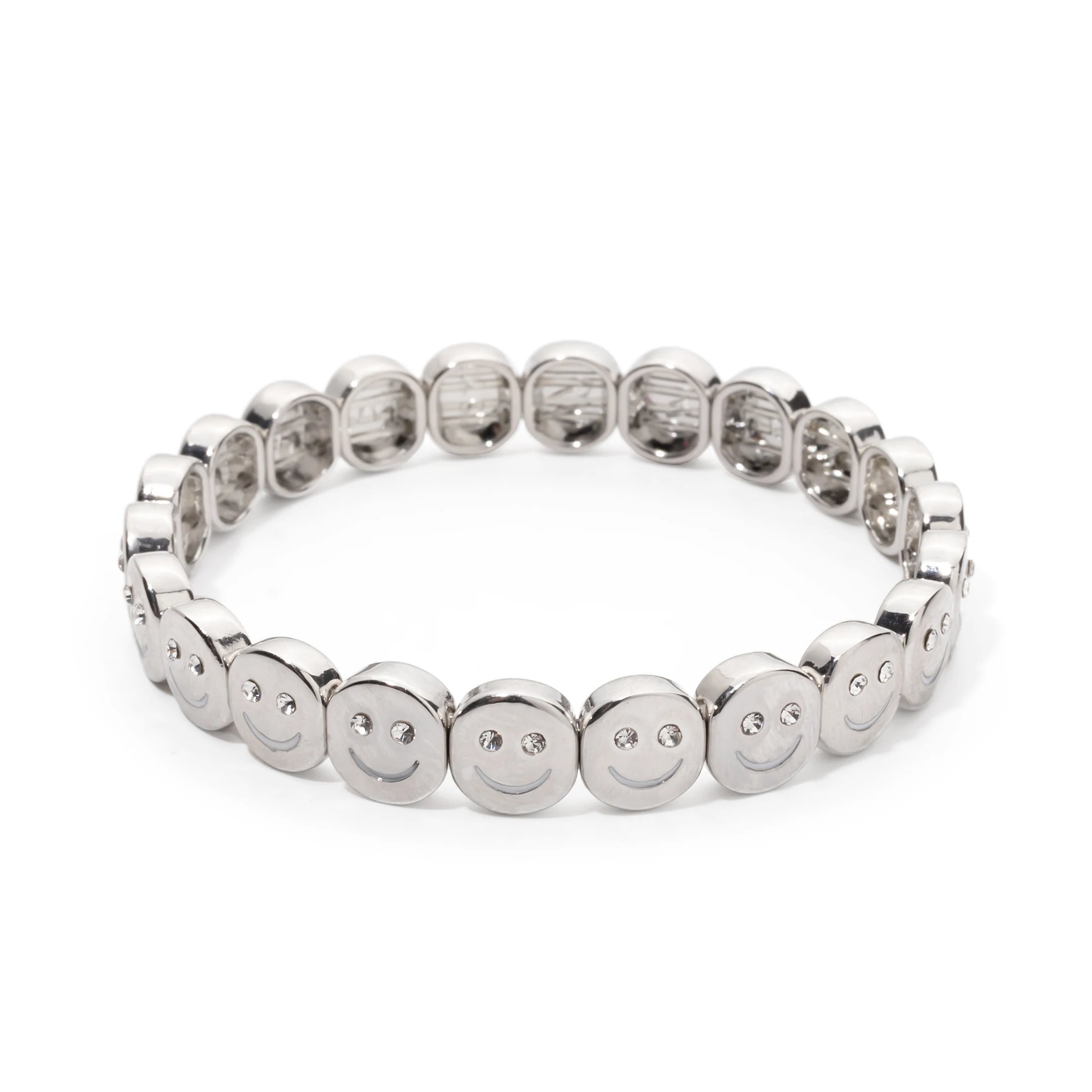 2024 New Rhinestone Happy Bangle For Women Diamond Hand Accessory