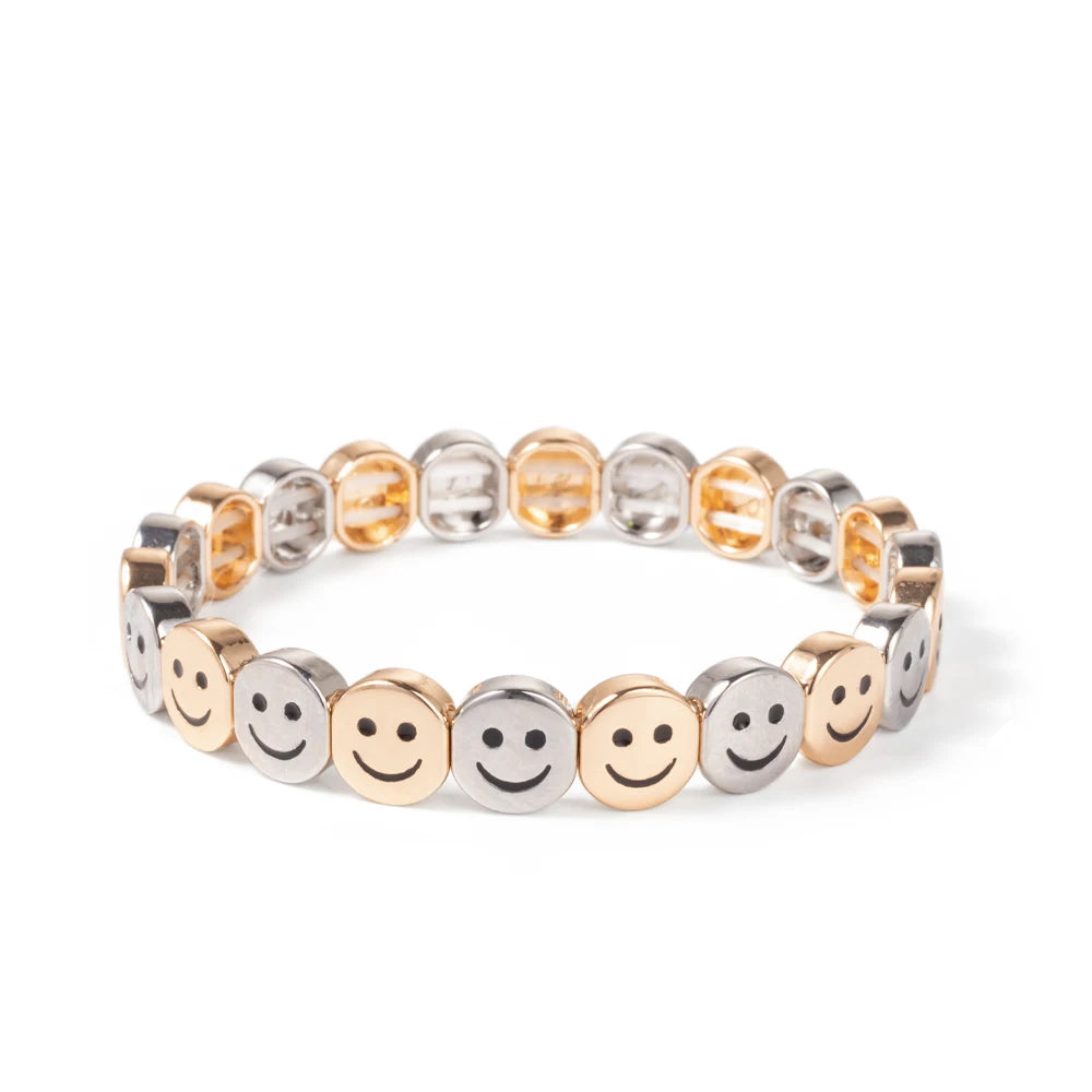 2024 New Rhinestone Happy Bangle For Women Diamond Hand Accessory