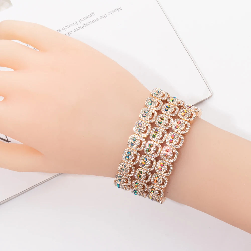 Extremely Happy Pave Bracelets