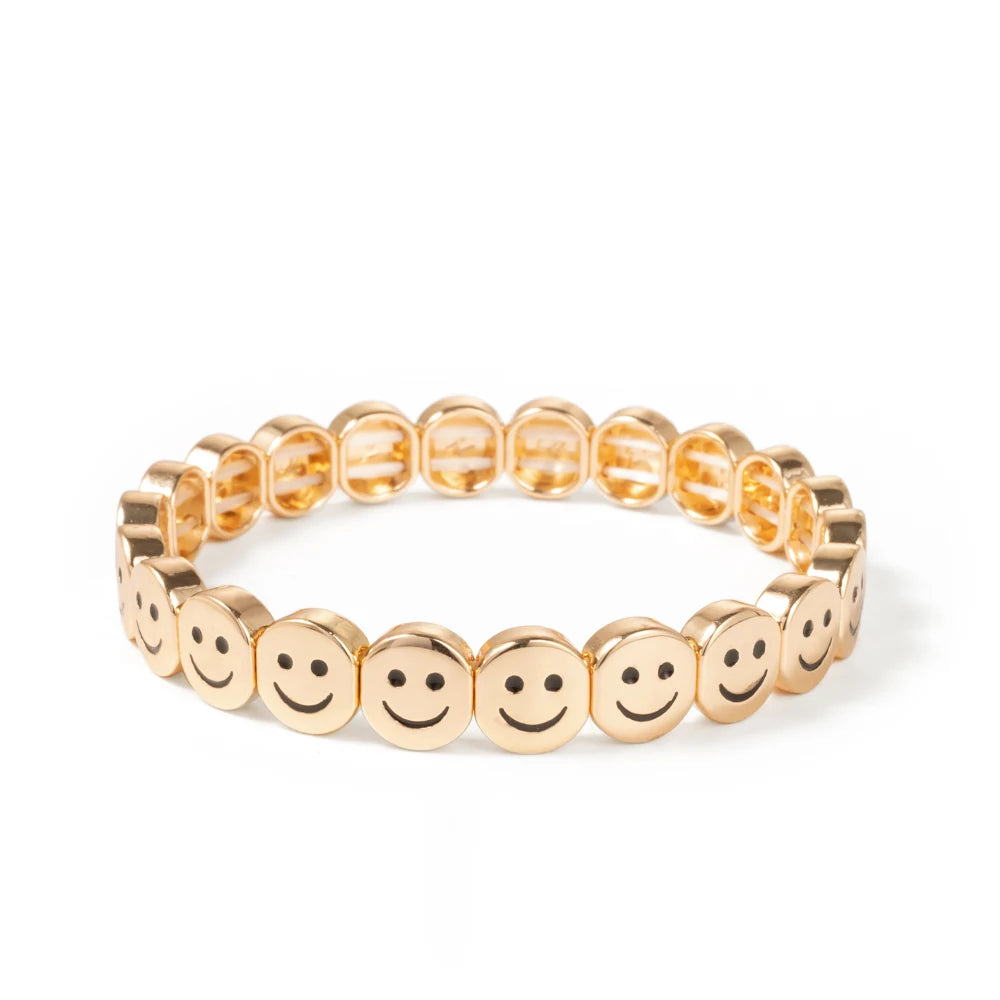 2024 New Rhinestone Happy Bangle For Women Diamond Hand Accessory